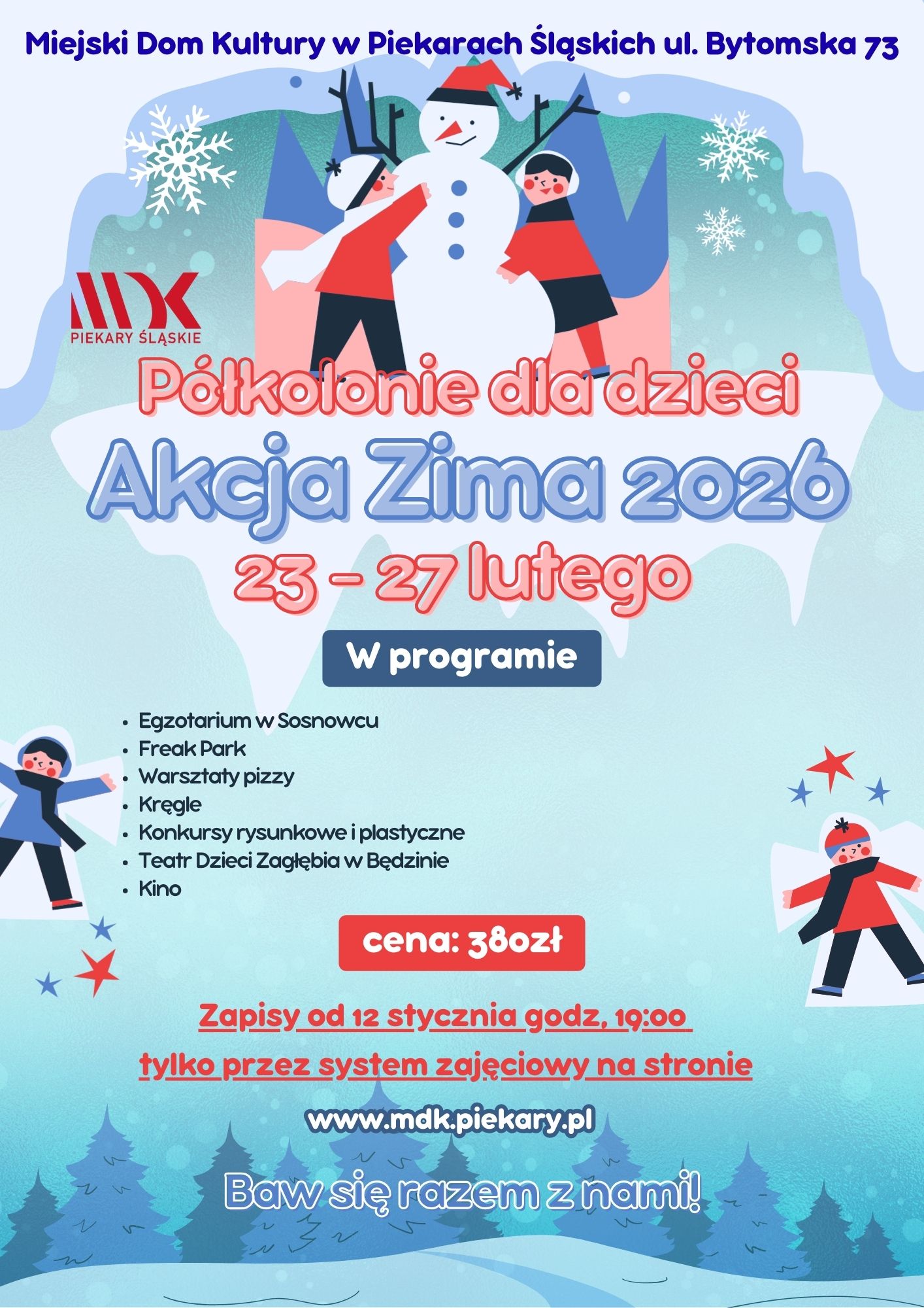 Akcja Zima 2026 plakat